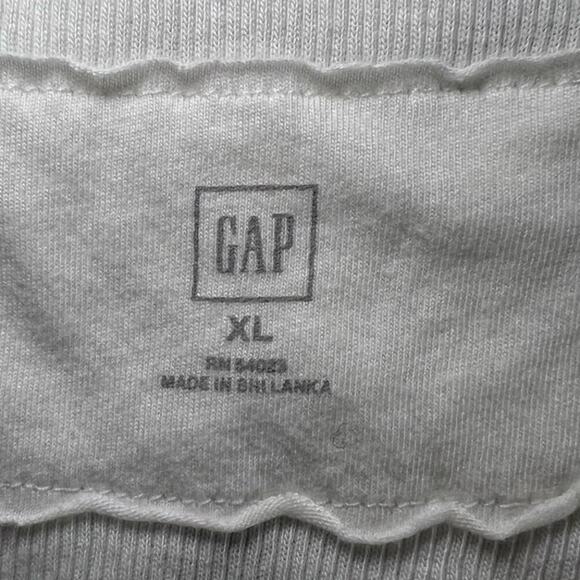 Lot of 2 Ribbed Tank Tops Plunging Neckline Beaded White & Maroon size XL, 14/16 - Picture 4 of 11